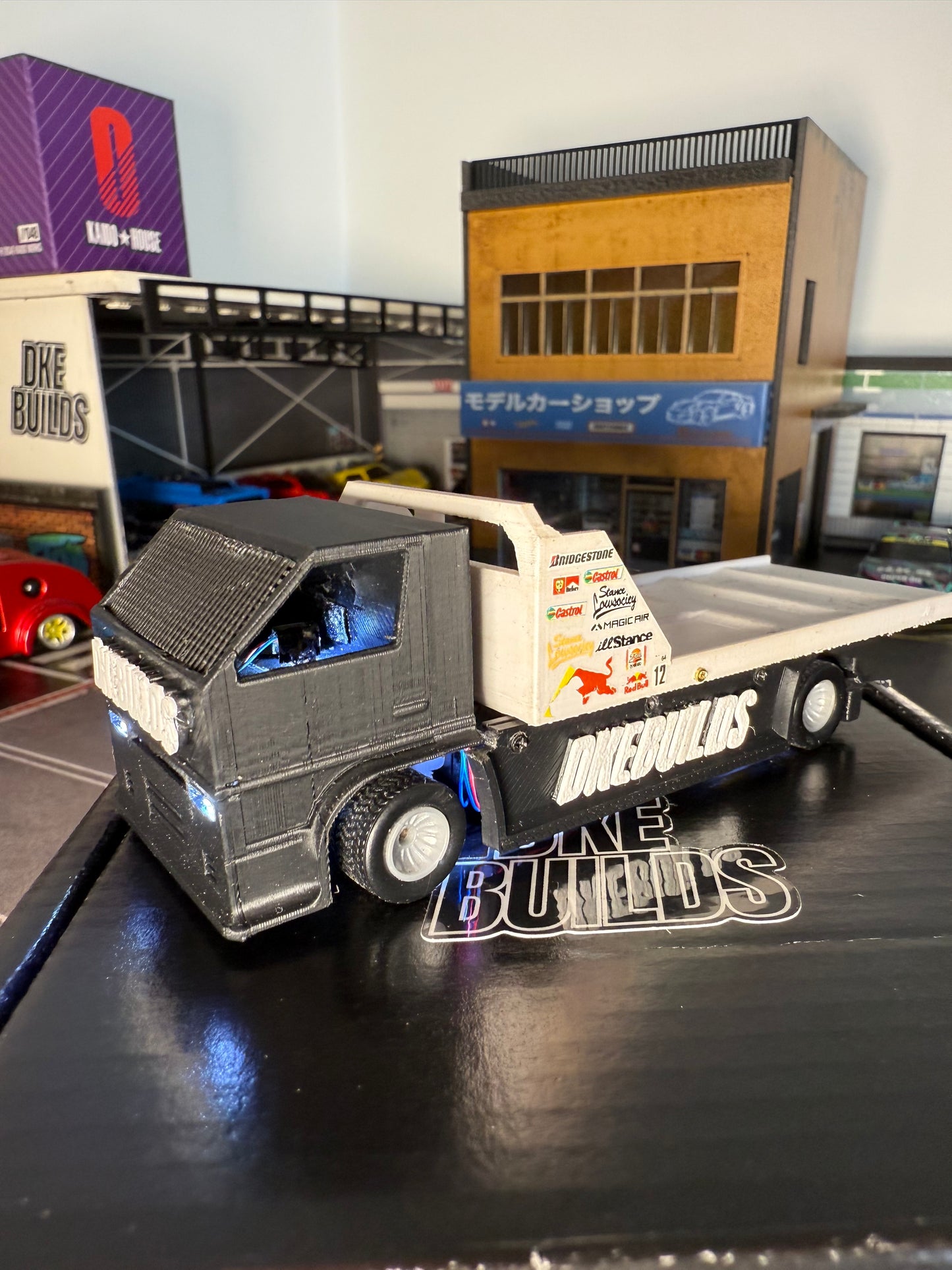 D64 RC Hauler With Working Flatbed (PRE-BUILT)