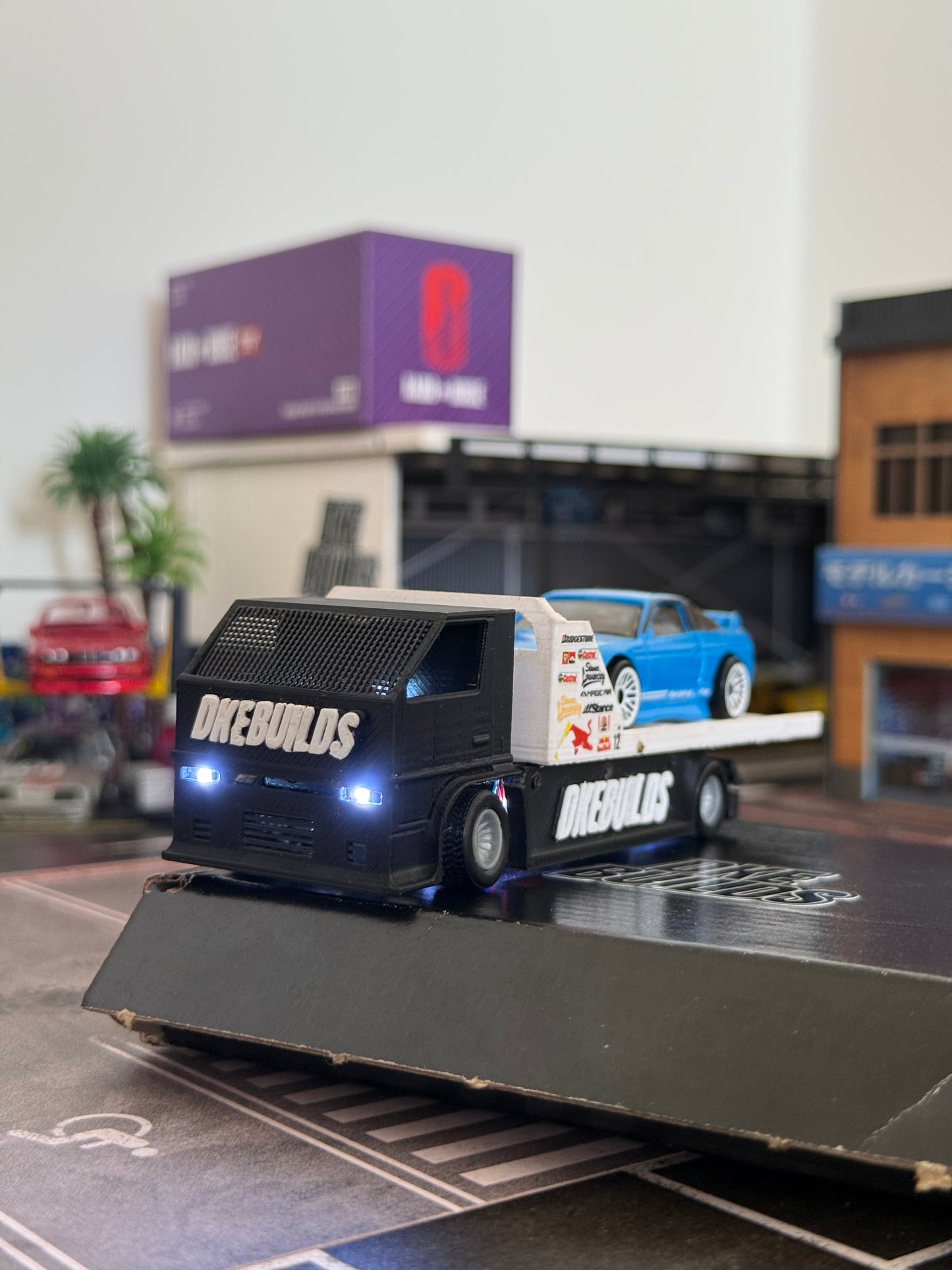 D64 RC Hauler With Working Flatbed (PRE-BUILT)