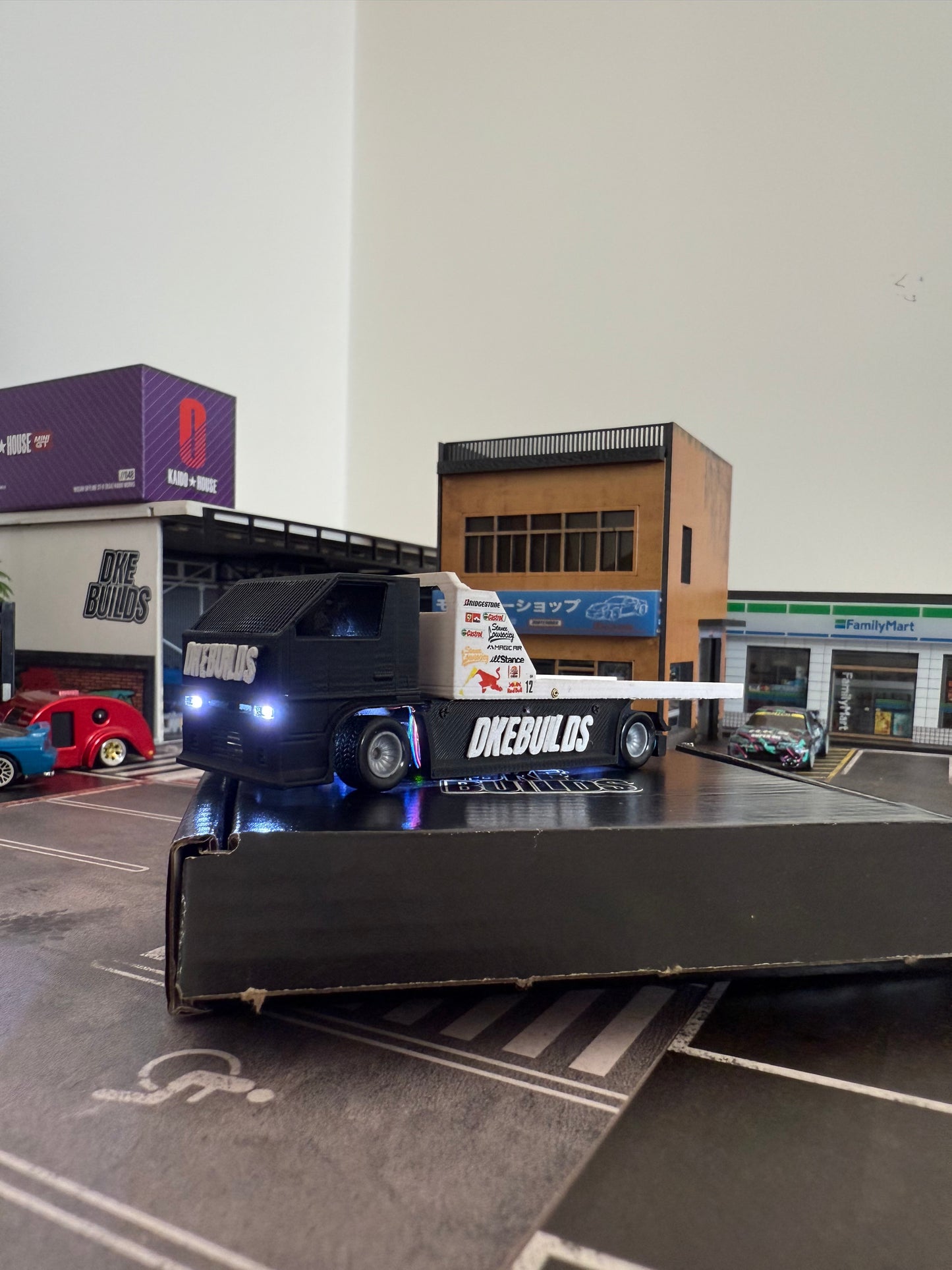 D64 RC Hauler With Working Flatbed (PRE-BUILT)