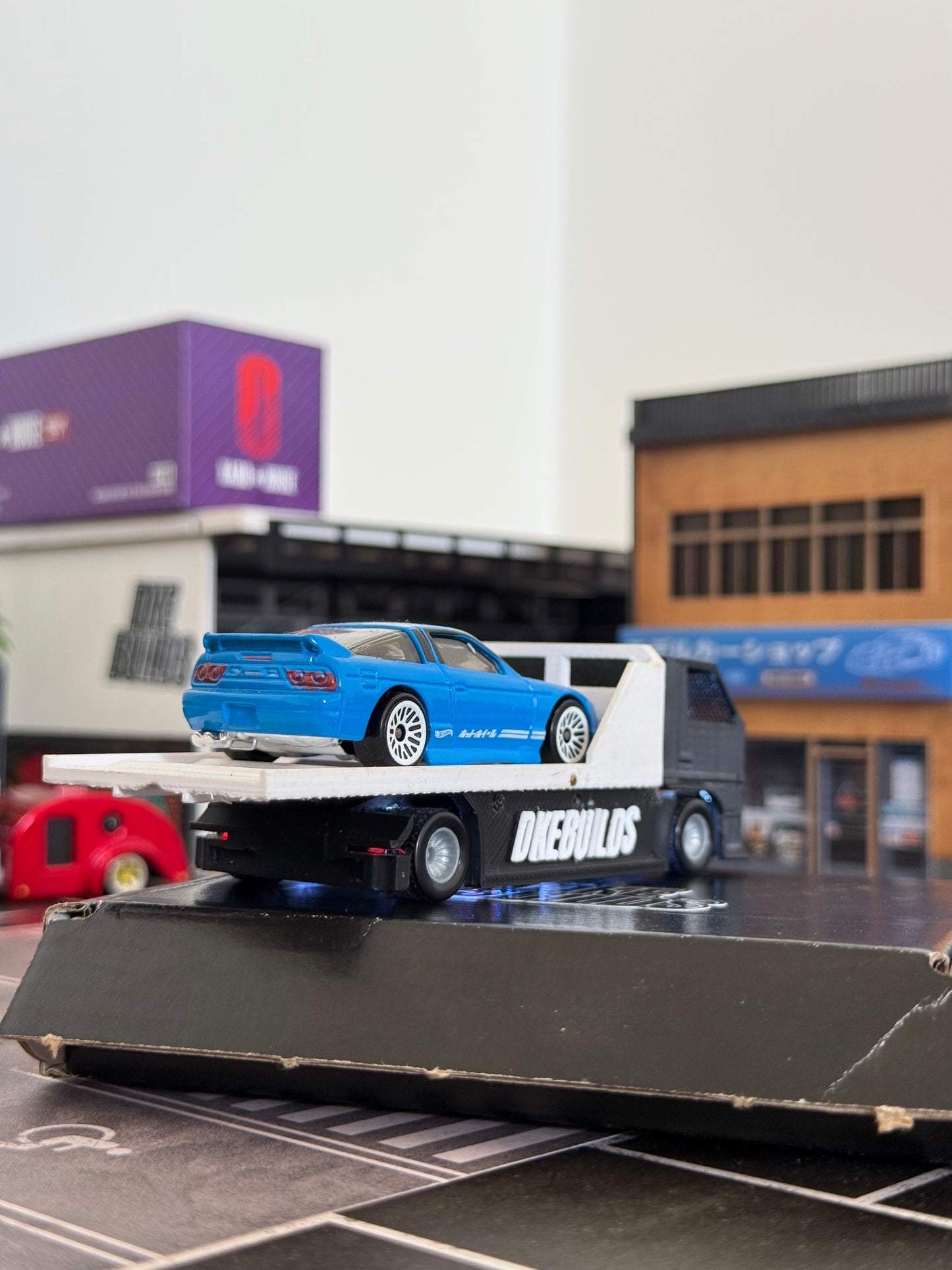 D64 RC Hauler With Working Flatbed (PRE-BUILT)