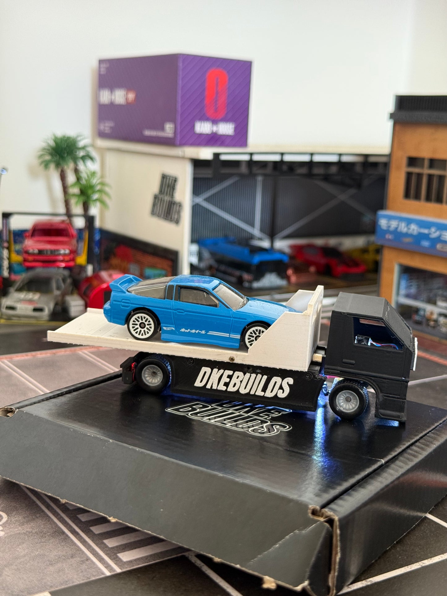 D64 RC Hauler With Working Flatbed (PRE-BUILT)
